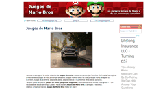 Desktop Screenshot of mariobrosjuegos.org